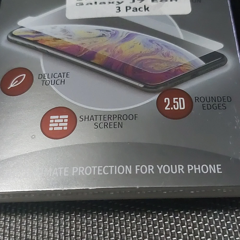 Tempered Glass Screen Protector Samsung J7